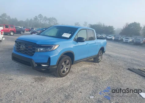 2025 Honda Ridgeline Trailsport из США, поврежденный, VIN 5FPYK3F61SB029349